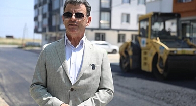 Başkan Çetin: Üstyapı Çalışmalarımız Devam Ediyor