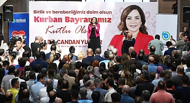 CANDAN BAŞKAN BÜYÜKŞEHİR AİLESİYLE BAYRAMLAŞTI