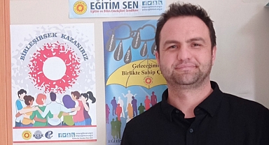Eğitim Sen Kırklareli Şube Başkanı Okan Balcı: