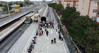 Gurbetçiler, tatil için ana vatana trenle gelmeye başladı