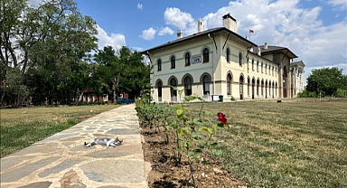 KARAAĞAÇ NOSTALJİK TRENİ ÇEVRE DÜZENLEMESİ TAMAMLANDI