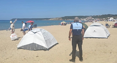 Keşan Sahillerinde Çadır Kurmak ve Kamp Yasaklandı!