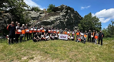 Kırklareli AFAD’dan Yıldız Dağları’nda Doğa Yürüyüşü
