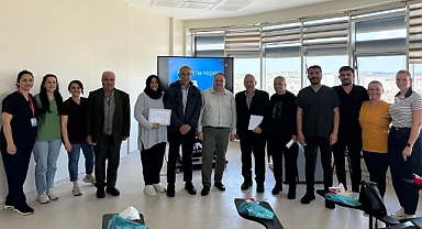 Kırklareli Eğitim ve Araştırma Hastanesi'nde Diyabet Okulu Eğitimi Tamamlandı
