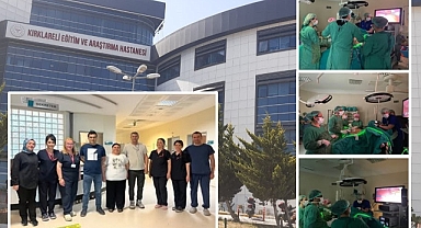 Kırklareli Eğitim ve Araştırma Hastanesi'nden Obeziteyle Mücadelede Tarihi Adım