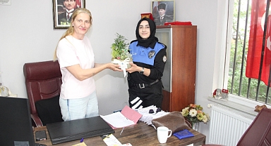 Kırklareli Emniyetinden Kaza Geçiren Muhtara Geçmiş Olsun Dileği