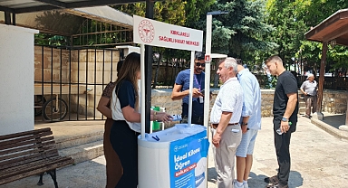 Kırklareli İl Sağlık Müdürlüğü'nden Camide Sağlık Taraması