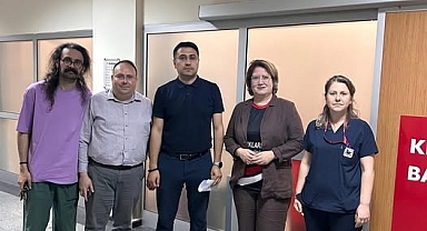 Kırklareli İl Sağlık Müdürü Dr. Çiğdem Cerit'ten Hastane Ziyareti