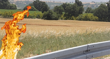 Kırklareli'nde Hasat Sezonu Başlıyor; Yangın İçin Bir Kıvılcım Yeter!