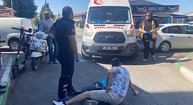 Kırklareli’nde Motokurye Kazası: Askeri Personel Yaralandı