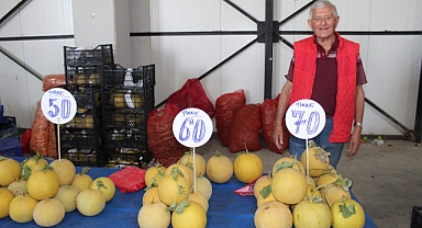 Kırklareli Tezgahlarında Yazın Tadı: Kavun Sezonu Başladı