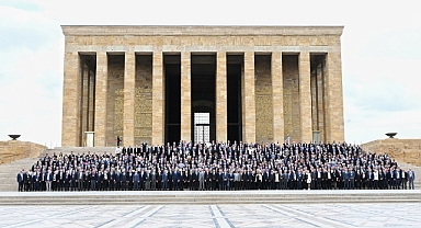 Kırklareli TSO Yönetimi, 81. TOBB Genel Kurulu Kapsamında Anıtkabir’i Ziyaret Etti