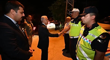 Kırklareli Valisi Turan'dan Polis ve Jandarma Noktalarına Bayram Ziyareti