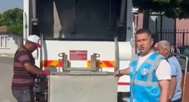 Lalapaşa’da Hijyen Seferberliği Çöp Konteynerleri Dezenfekte Ediliyor!