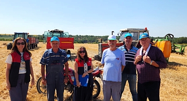 Lüleburgaz'da Tarım ve Hayvancılıkta Yoğun Mesai: Hasat, Aşılama ve Gelişim Projeleri Sürüyor