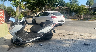 Pınarhisar'da Trafik Kazası: Motosiklet Sürücüsü Yaralandı