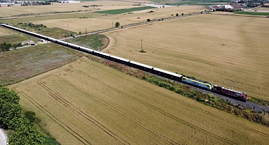 Tarihi Orient Express, Kapıkule'de halk oyunları gösterileriyle karşılandı