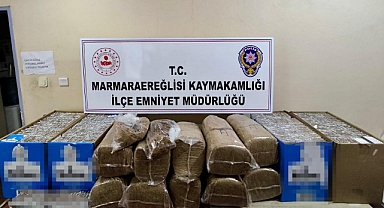Tekirdağ'da 273 bin 600 makaron ele geçirildi