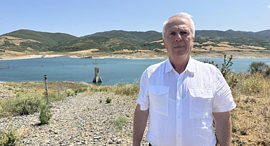 Tekirdağ'daki barajlarda doluluk oranı düştü, Naipköy dip seviyeyi gördü