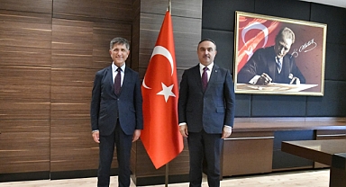 Vali Soytürk Çorlu Kaymakamlığına Atanan Niyazi Erten’i Ziyaret Etti