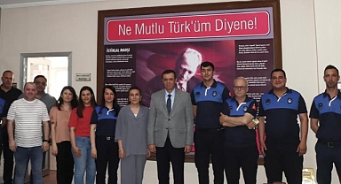 Vize Belediye Başkanı Ercan Özalp'tan Personelle Geleneksel Bayramlaşma