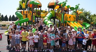 Yeniçiftlik’e Civarın En Güzel Parkı: Atatürk Parkı Coşkuyla Açıldı