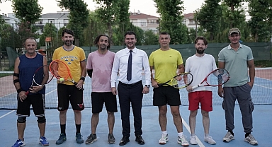49. Babaeski Tarım ve Kültür Festivali'nde Tenis Heyecanı