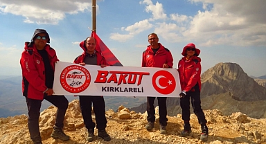 BAKUT Kırklareli Dağcıları Aladağlar'da 4 Zirveyi Fethetti!