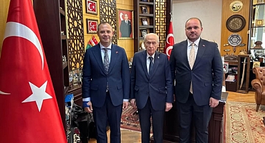 Başkan Derya Bulut, Genel Başkan Bahçeli ile Görüştü