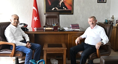 Başkan Özcan'dan Kaymakam Mercan'a Ziyaret