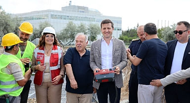 ÇERKEZKÖY İTFAİYE İSTASYONU'NUN TEMELİ ATILDI