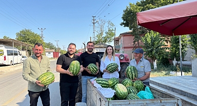 CHP Edirne İl Başkanı Harika Taybıllı'dan Üyüklütatar'da Üreticiye Destek Ziyareti