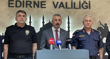 Edirne Valisi Yunus Sezer’den Güvenlikten Tarıma Geniş Kapsamlı Değerlendirme