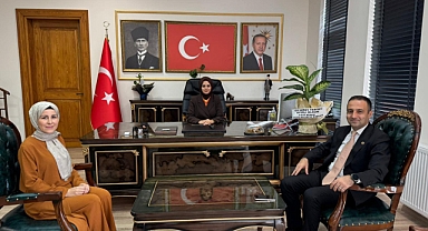 İğneada Belediye Başkanı'ndan Kaymakam Gizem Bayguş'a Ziyaret