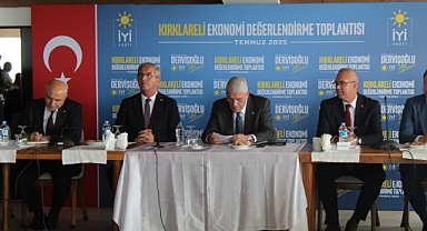 İYİ Parti Genel Başkanı Dervişoğlu Kırklareli'de Sivil Toplumla Buluştu