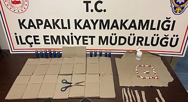 Kapaklı'da 'torbacı' operasyonunda 4 tutuklama