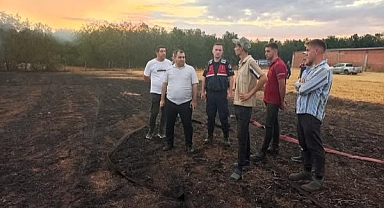 Kaymakam Balaban'dan Yangın Mağduru Vatandaşa Ziyaret