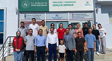 Kaymakam Enver Özderin'den Spor Okulları ve Gençlik Merkezi'ne Ziyaret