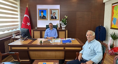 Kaymakam Özderin'e Hayırlı Olsun Ziyaretleri Devam Ediyor