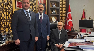 Başkan Derya Bulut'tan Genel Başkan Bahçeli'ye Ziyaret