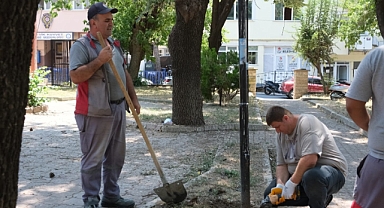 Kırklareli'nde Dingiloğlu Parkı Yenileniyor
