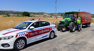 Kırklareli’nde Trafik ve Otoyol Jandarması 8 Bin 95 Aracı Denetledi