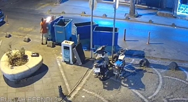 Lüleburgaz’da Belediyeye Ait Çöp Konteyneri Kundaklandı