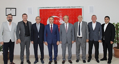 Lüleburgaz TSO'dan Kaymakam Kemal Yıldız'a Hayırlı Olsun Ziyareti