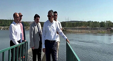 Meriç Nehri Elektrik Santrali'ndeki suyun tamamı nehre bırakıldı