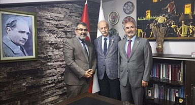 REKTÖRÜMÜZ PROF. DR. MUSTAFA HATİPLER’DEN ANADOLU AJANSINA ZİYARET