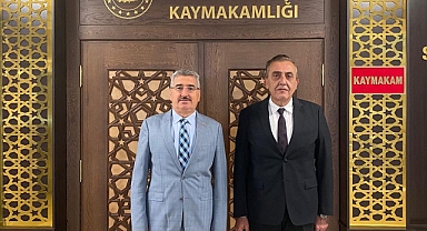 REKTÖRÜMÜZDEN SÜLEYMANPAŞA KAYMAKAMI MAHMUT NEDİM TUNCER’E ZİYARET