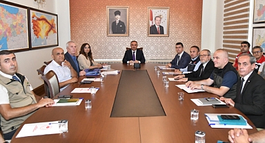 Son Dönemde İlimizde Yaşanan Su Sıkıntısı Görüşüldü