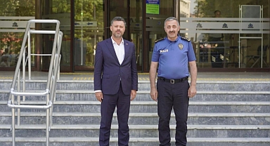Tekirdağ İl Emniyet Müdürü Turanlı'dan Başkan Sarıkurt'a Ziyaret