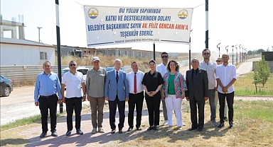 ÜNİVERSİTEMİZ BALKAN YERLEŞKESİ’NDE YOL DÜZENLEME VE ASFALTLAMA ÇALIŞMALARI